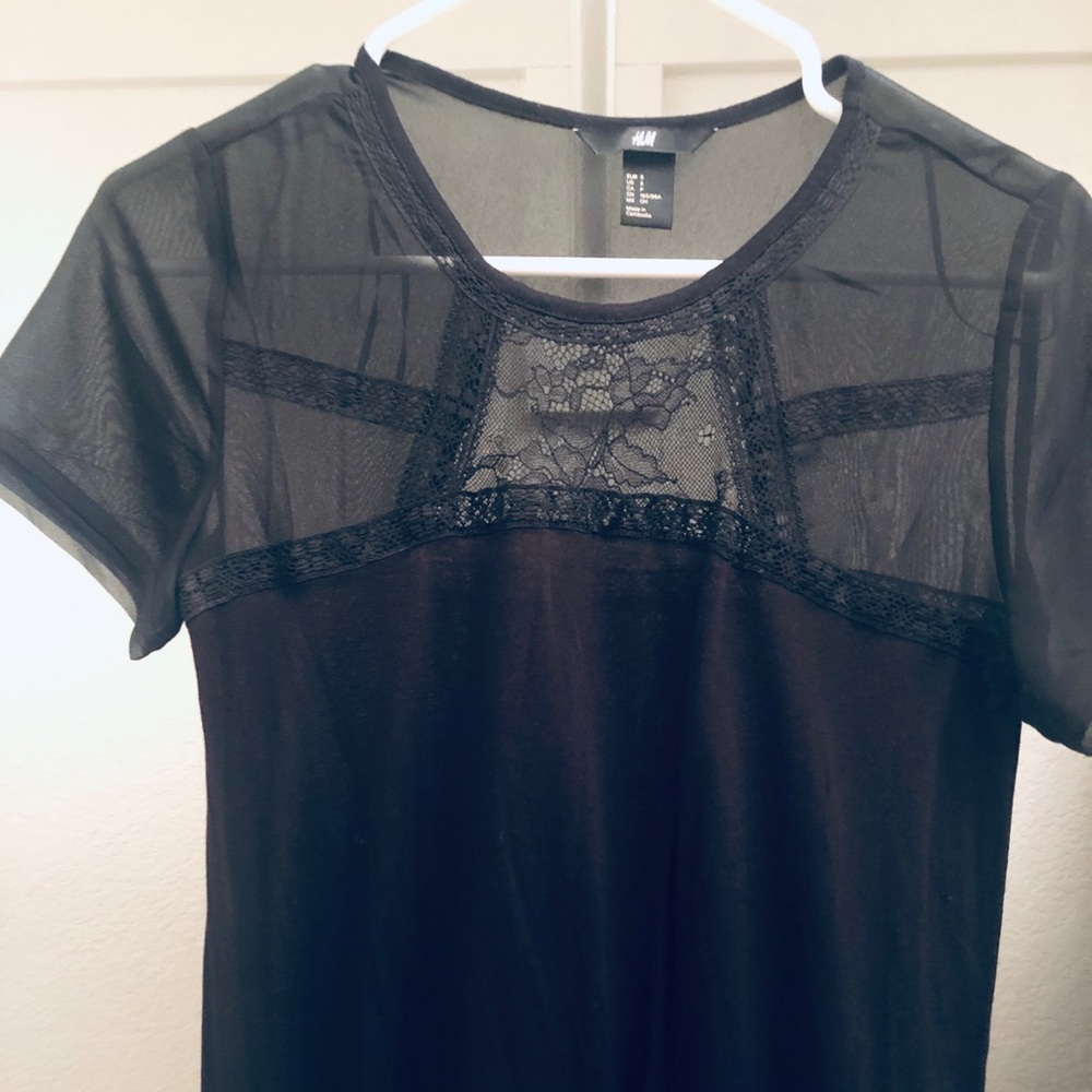 H&M lace shirt(New)